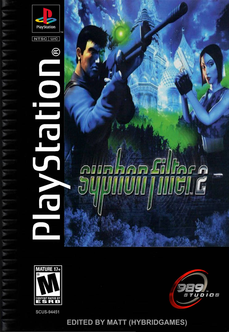 Syphon Filter 2 - PS1 Long Box Cover by RaidenRaider on DeviantArt