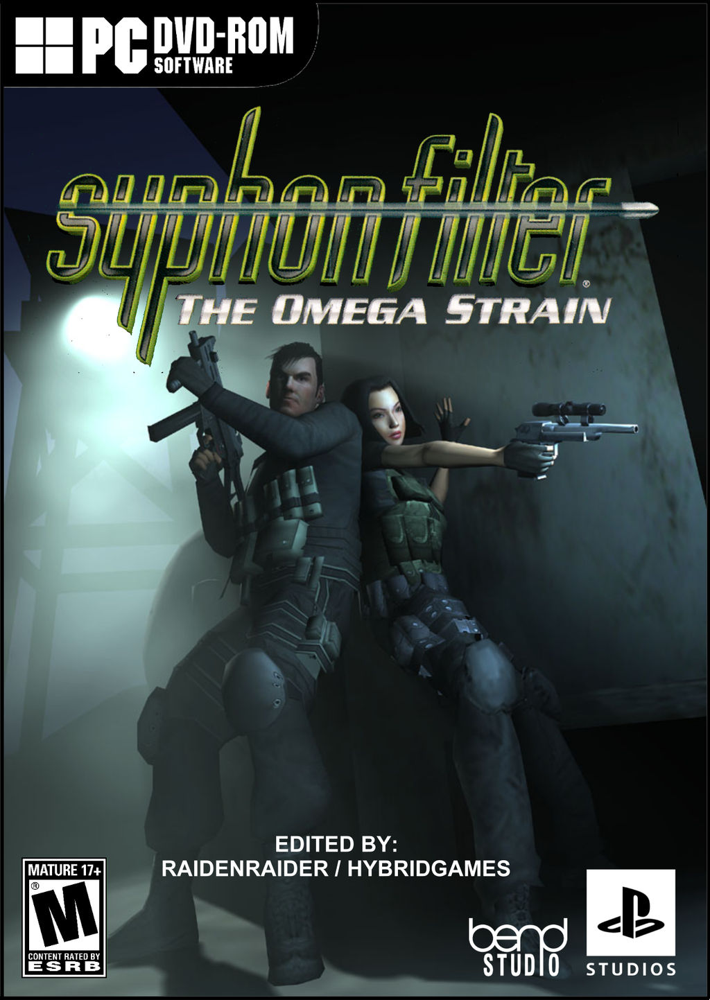 Syphon Filter The Omega Strain - PS5 Cover #1 by RaidenRaider on