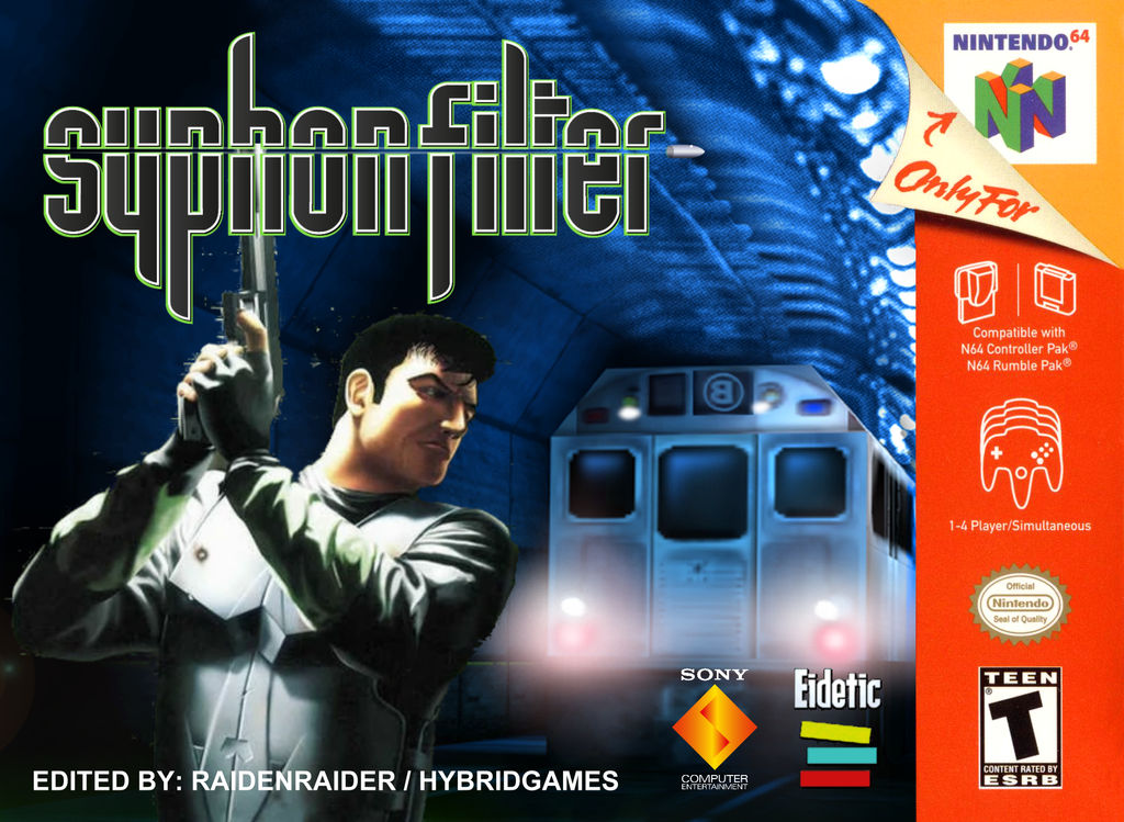 Syphon Filter 3: Remake - PS5 Cover #1 by RaidenRaider on DeviantArt