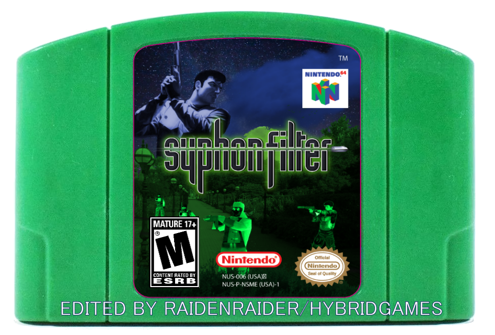 Syphon Filter 2 - PS1 Long Box Cover by RaidenRaider on DeviantArt