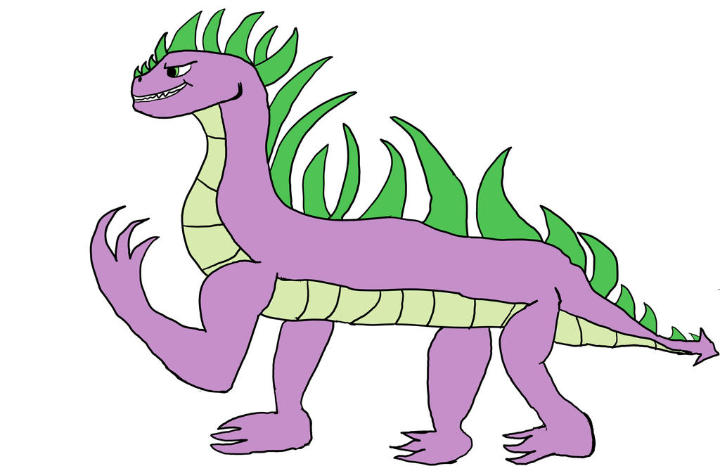 Spike MLP FiM Grown up :3 by Aaronbebb on DeviantArt