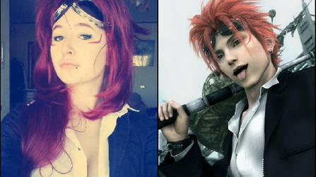 Reno (fem! version) from Final Fantasy VII