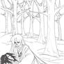 The Tale of Yuki-Onna 1 -- Lineart