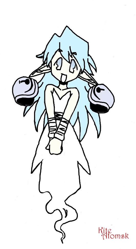 Cute Ghost Girl By Kitex On Deviantart