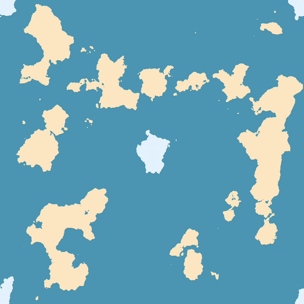 Big Fractal Worldmap by tygerwulf