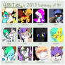 *2013 art summary*