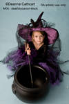Little Witch 1 by deathbycanon-stock