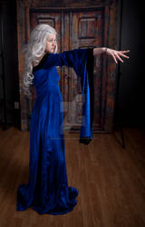 Blue Renaissance Dress 1