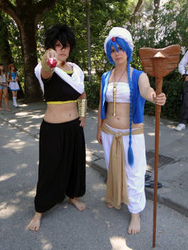 Judal and Aladdin (Magi) - RiminiComics 2014