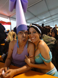 Yzma and Jasmine - Sagra dei Fumetti 2015