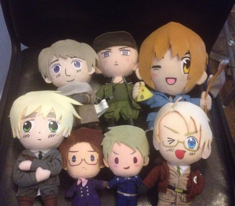 My Hetalia Plushies! by MeowMisaki on DeviantArt
