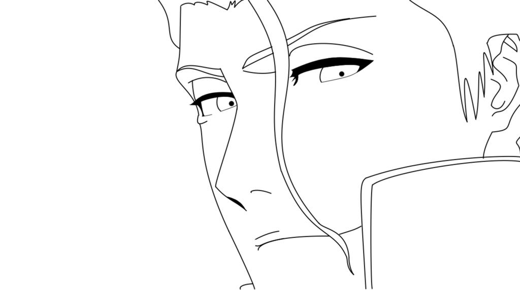 LineArt Sousuke Aizen