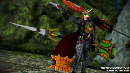 [MMD Render] Kamen Rider Gaim Kiwami Arms