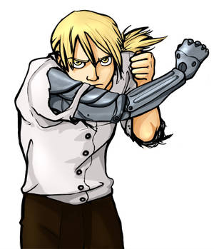 FMA: Ed fighting stance