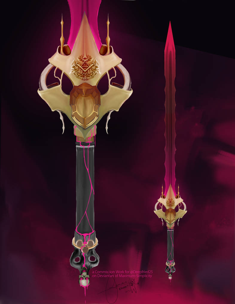 Evil Sword - deepfried25 Commission by pr0x1ma on DeviantArt