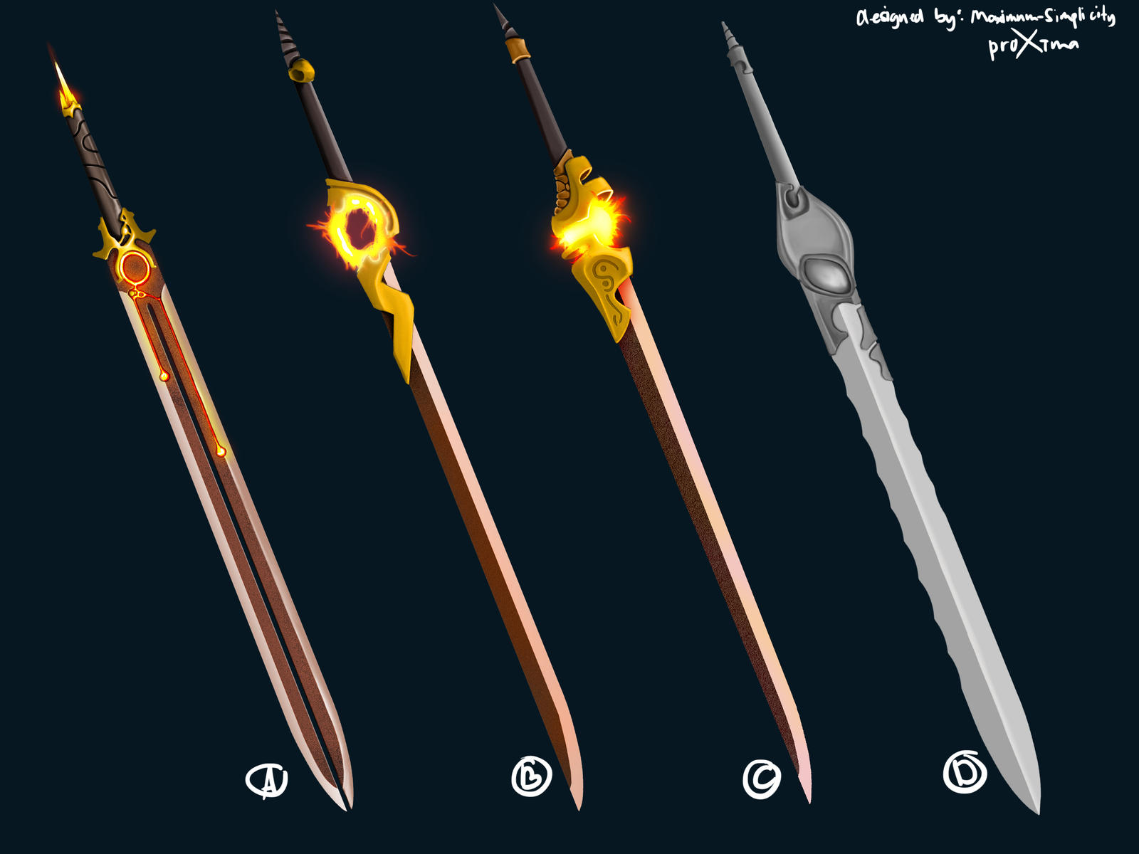 Corrupted Swords - Auction OPEN (a,bc,d)