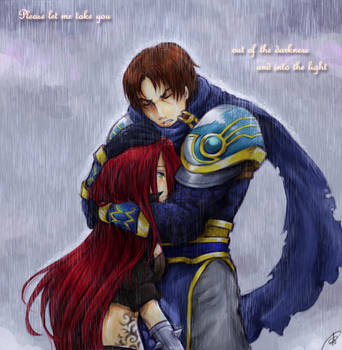 LoL - [Katarina x Garen]  Lullaby