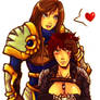 Genderbender Kat and Garen