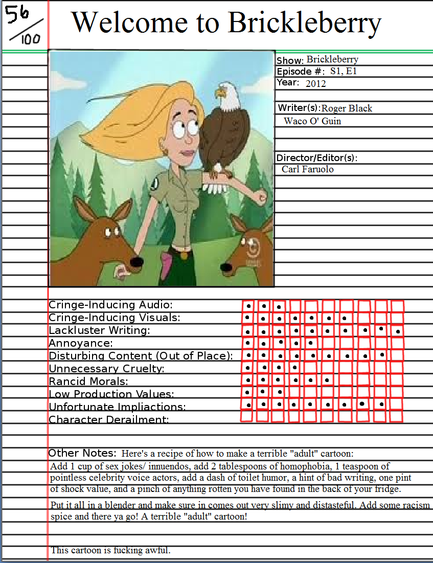 Animated Atrocities #25: Welcome to Brickleberry