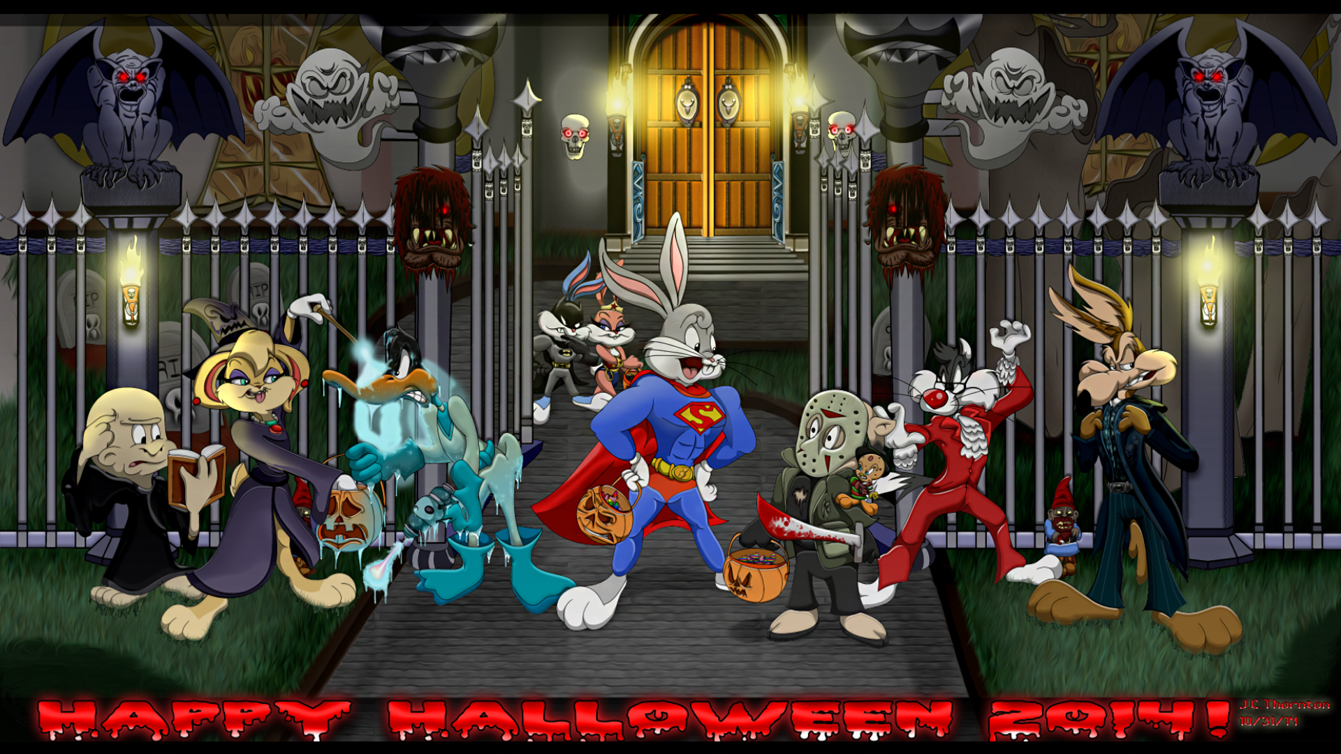 Looney online tunes halloween