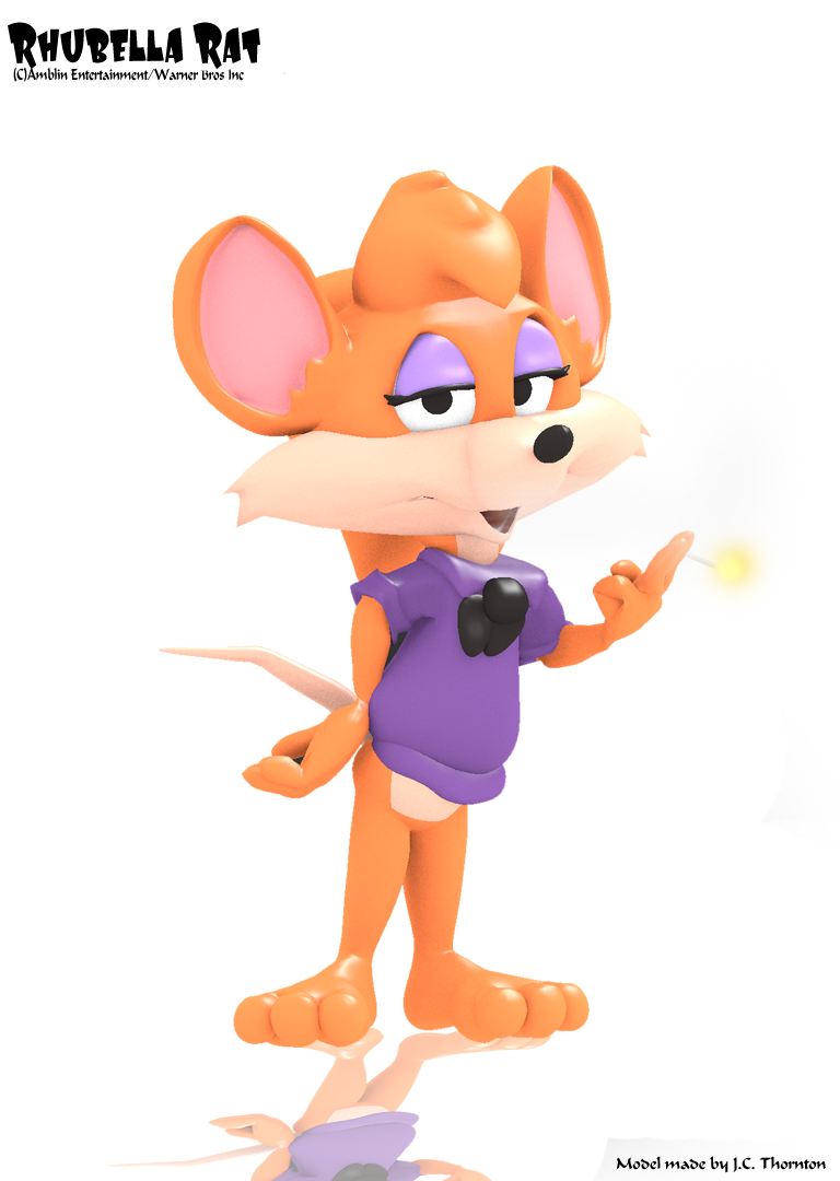Tiny Toons Rats JCThornton's Models Wave Tiny Toons: Rhubella Rat by JCThornton on ...