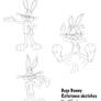 Bugs Bunny Sketches