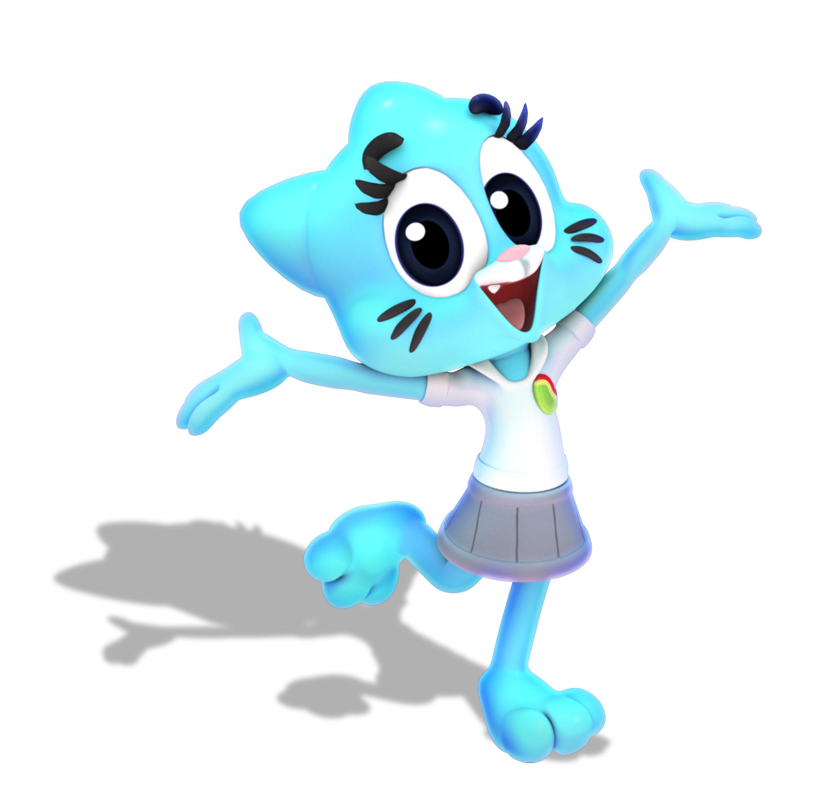 Gumball Watterson Nicole Watterson Darwin Watterson Cartoon Network PNG -  Free Download