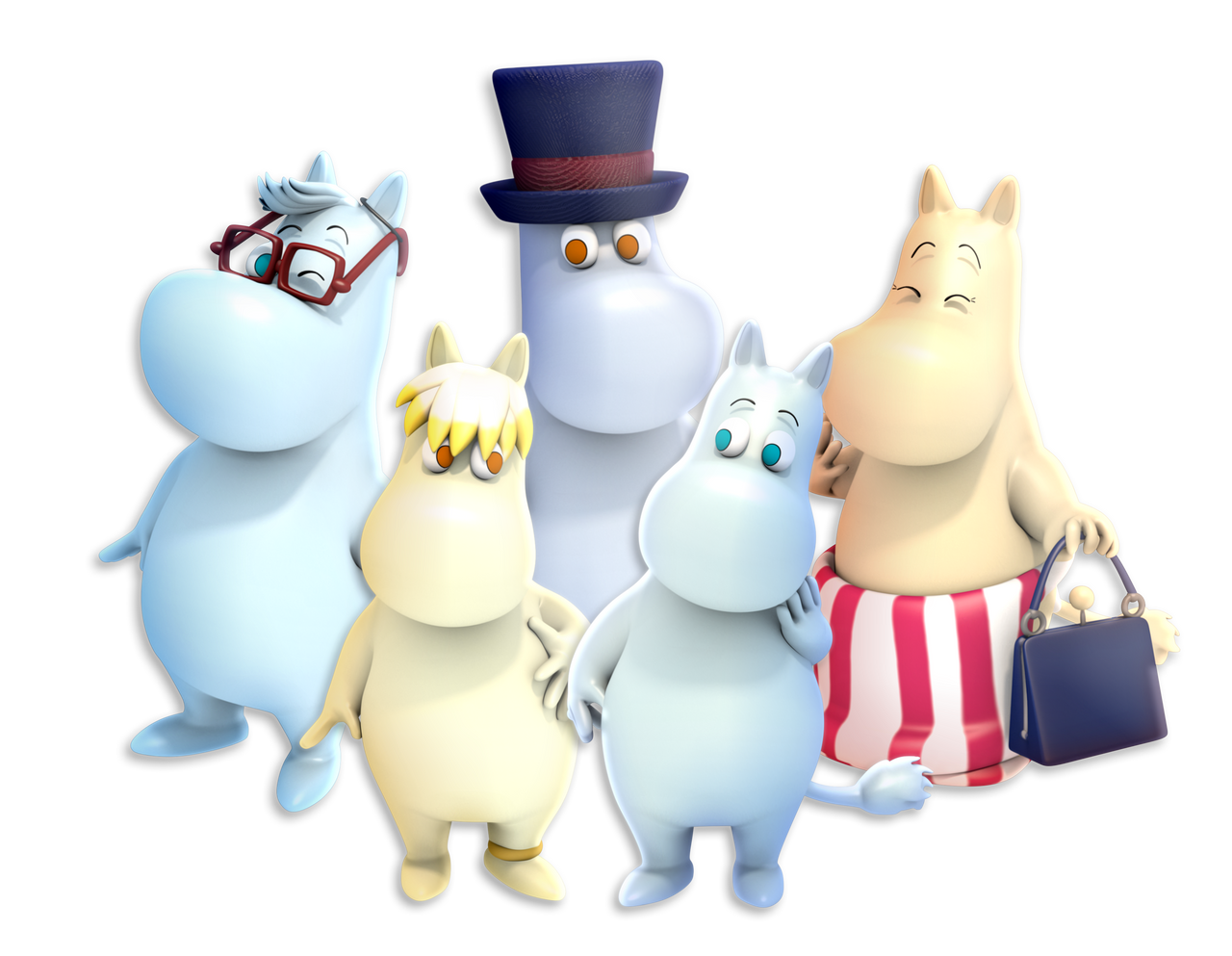 +3D Model Download+ The Moomins by JCThornton on DeviantArt