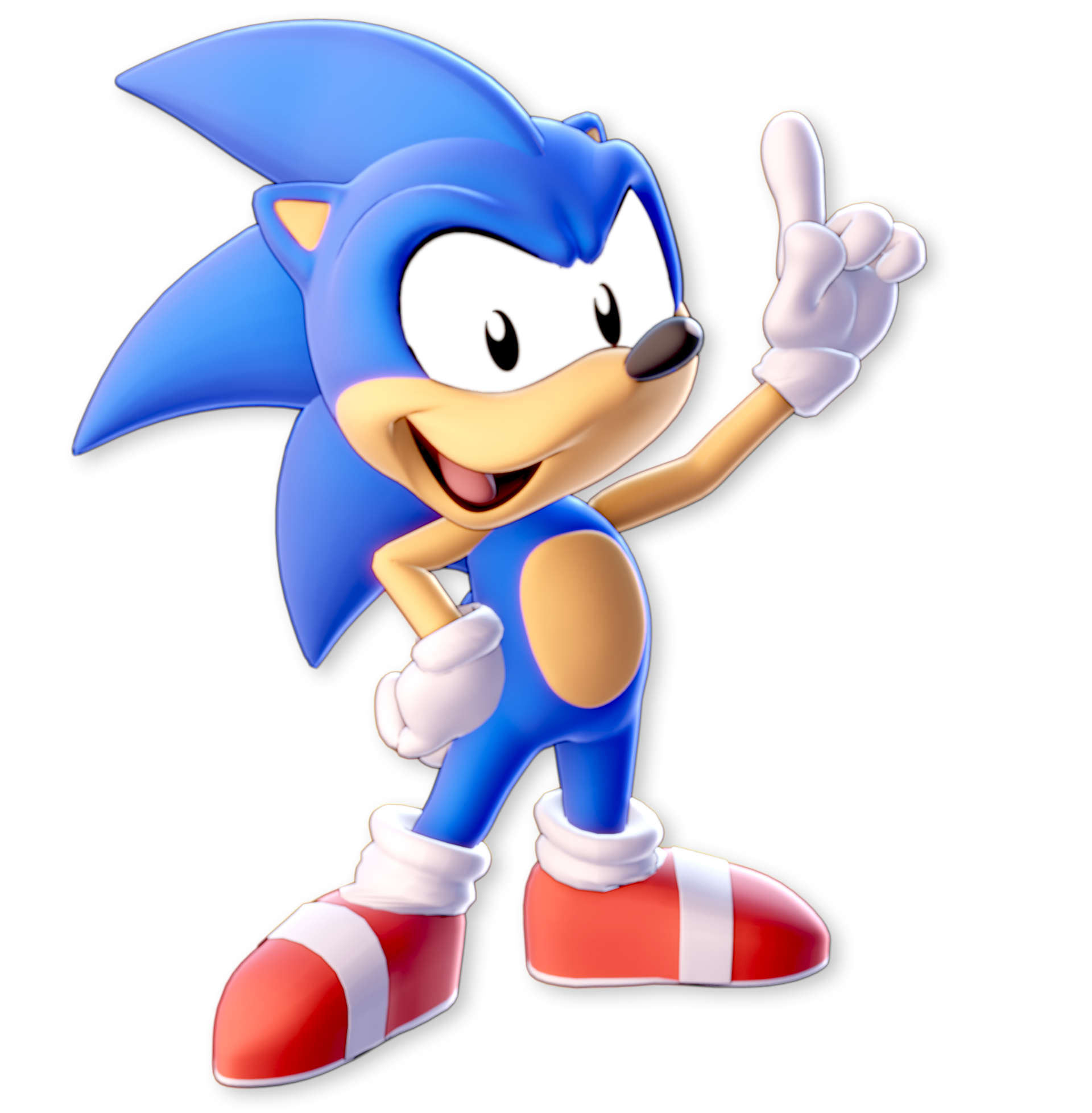 Classic Sonic Render by Peppermint08 on DeviantArt