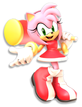 +3D Model Download+ Amy Rose