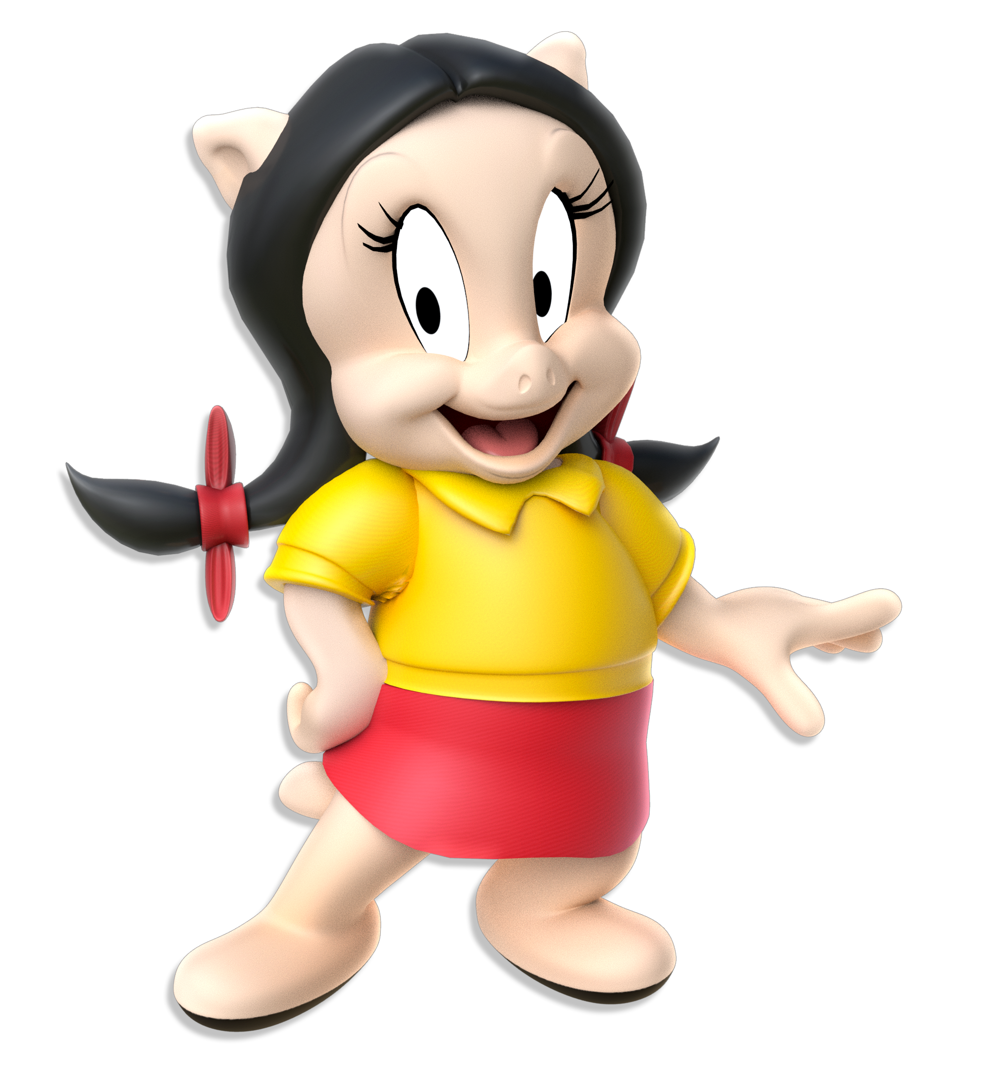 +3D Model Download+ Petunia Pig by JCThornton on DeviantArt