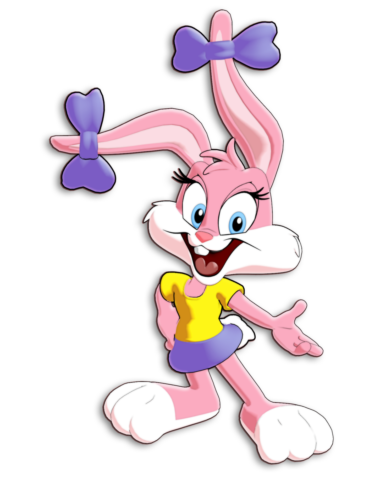 +2.5D Model Download+ Babs Bunny by JCThornton on DeviantArt