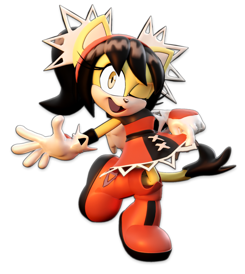 +3D Model Download+ Honey The Cat by JCThornton on DeviantArt