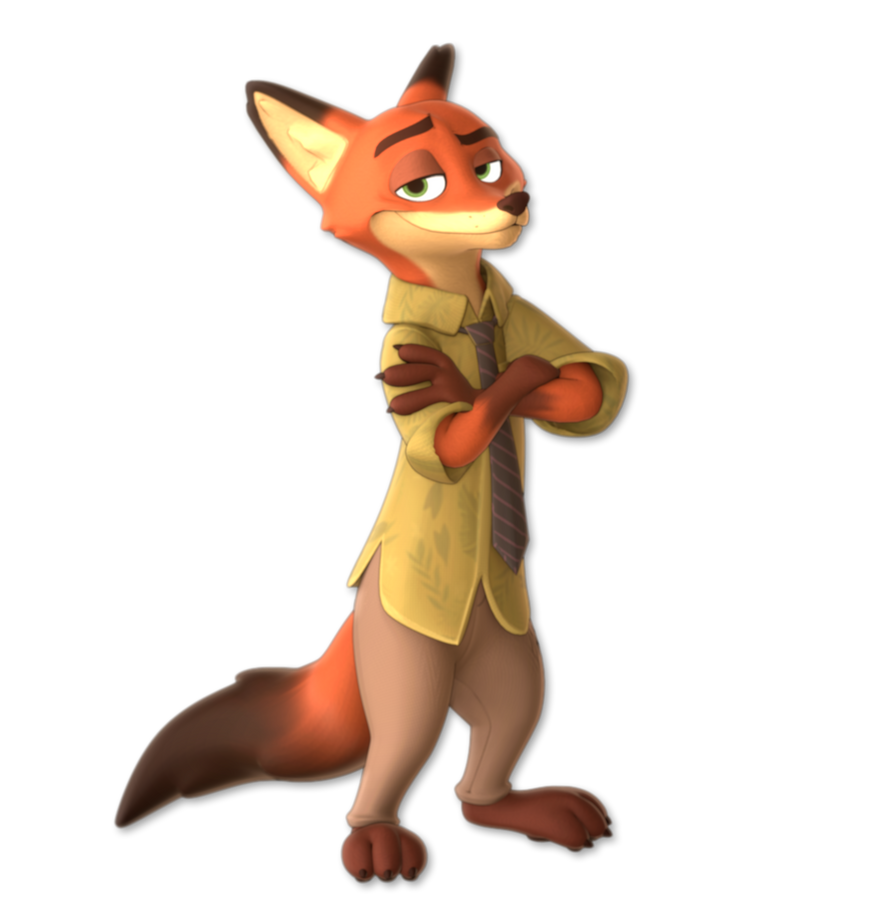 +3D Model Download+ Nick Wilde by JCThornton on DeviantArt