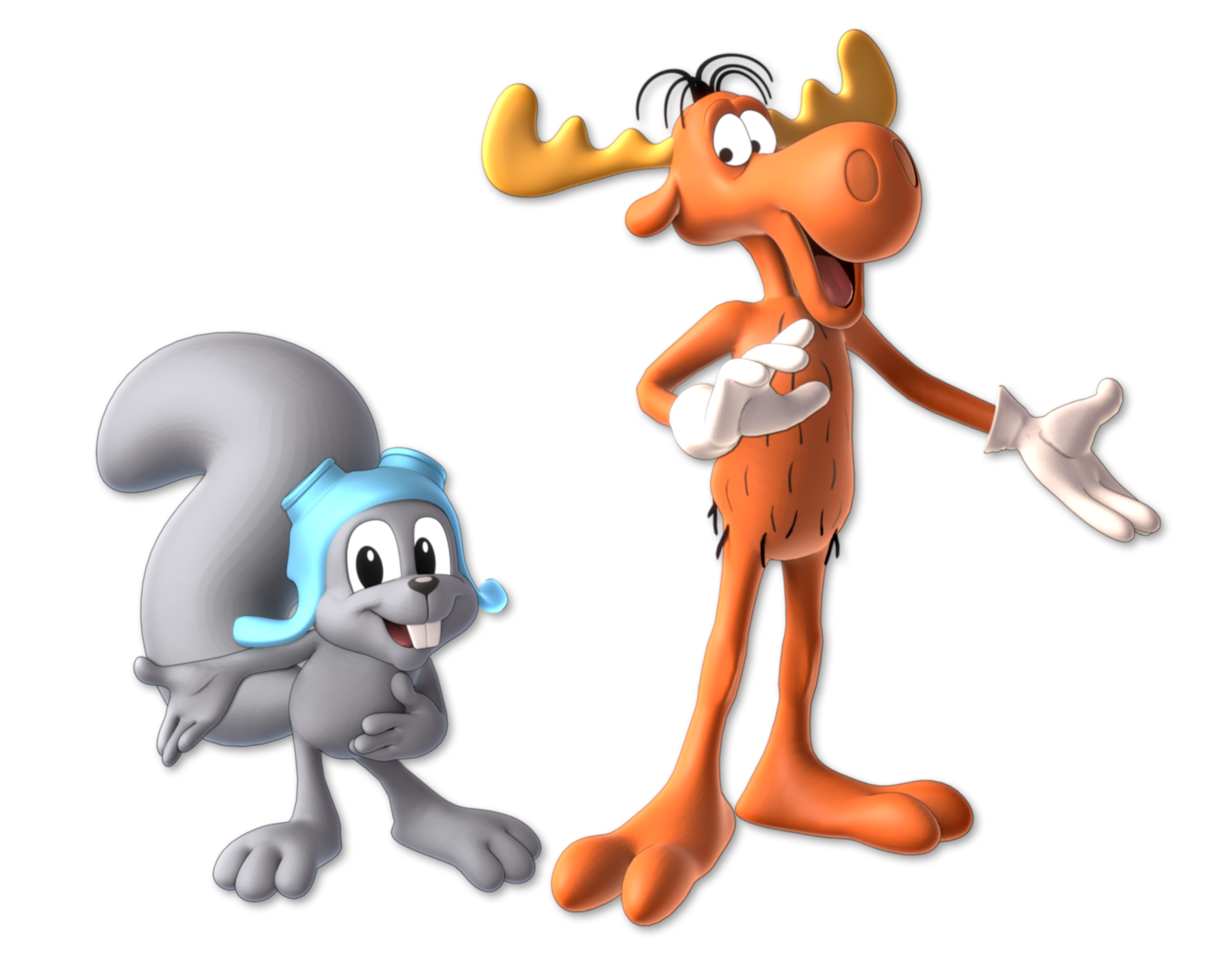 +3D Model Download+ Rocky and Bullwinkle by JCThornton on DeviantArt