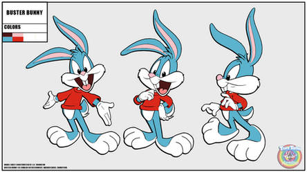 Buster Bunny Model Sheet