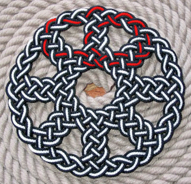 Cornish Wheel rope knot