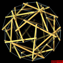 Tensegrity 1v{0,1}