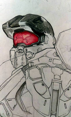 Halo sketch Wip