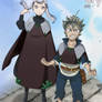 Black Clover Asta and Noelle. Royal Knights