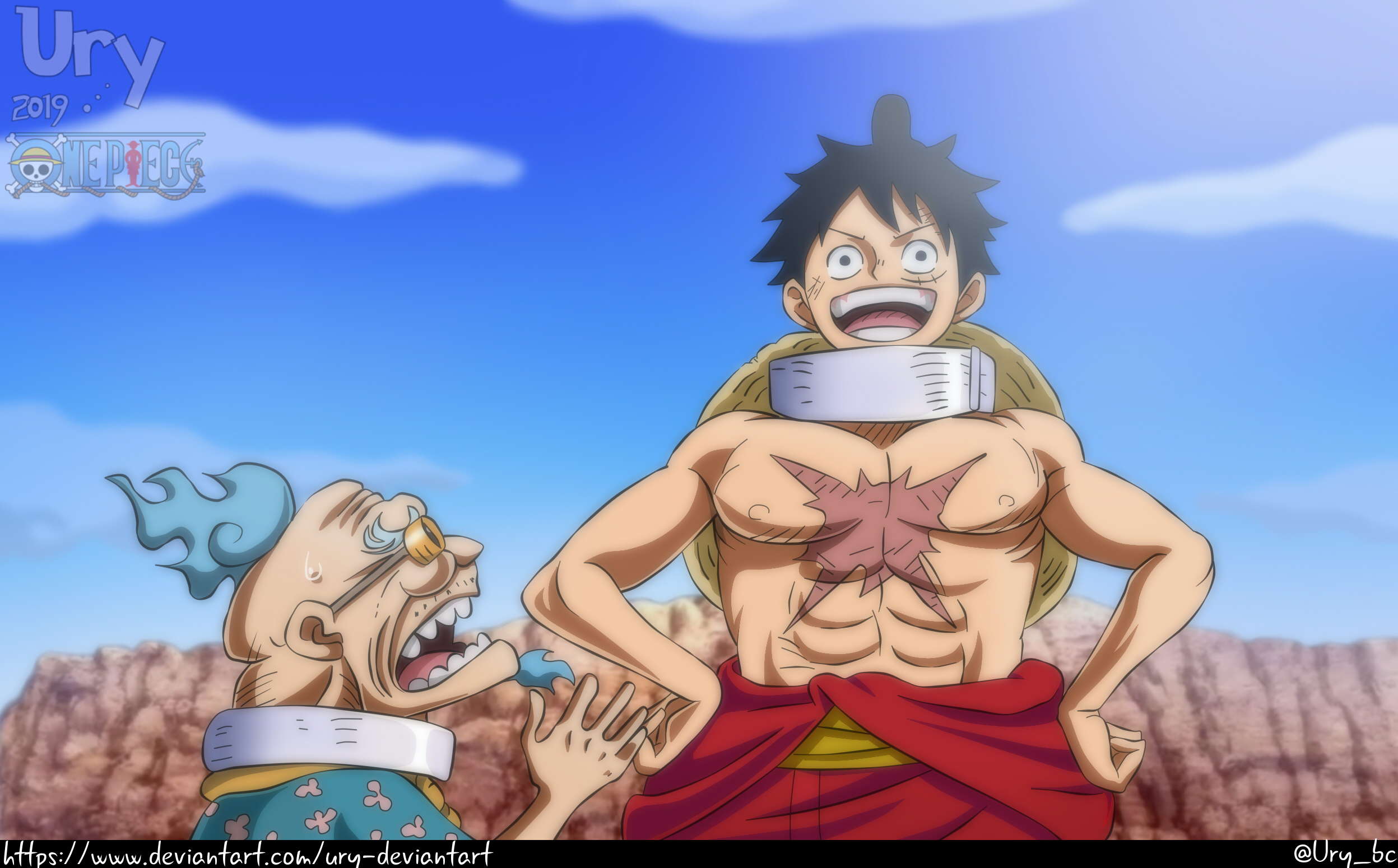 One Piece Luffy 946 The O Shiruko Was Delicious By Ury Deviantart On Deviantart