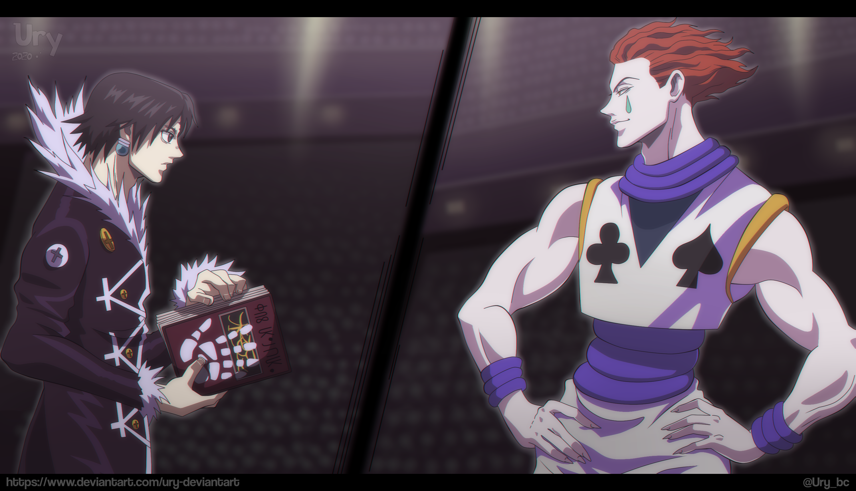 Hisoka vs Chrollo  HxH 356 by HxHDarkContinent on DeviantArt