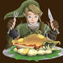 Link finally gets something to EAT!