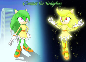 Glimmer the Hedgehog OC