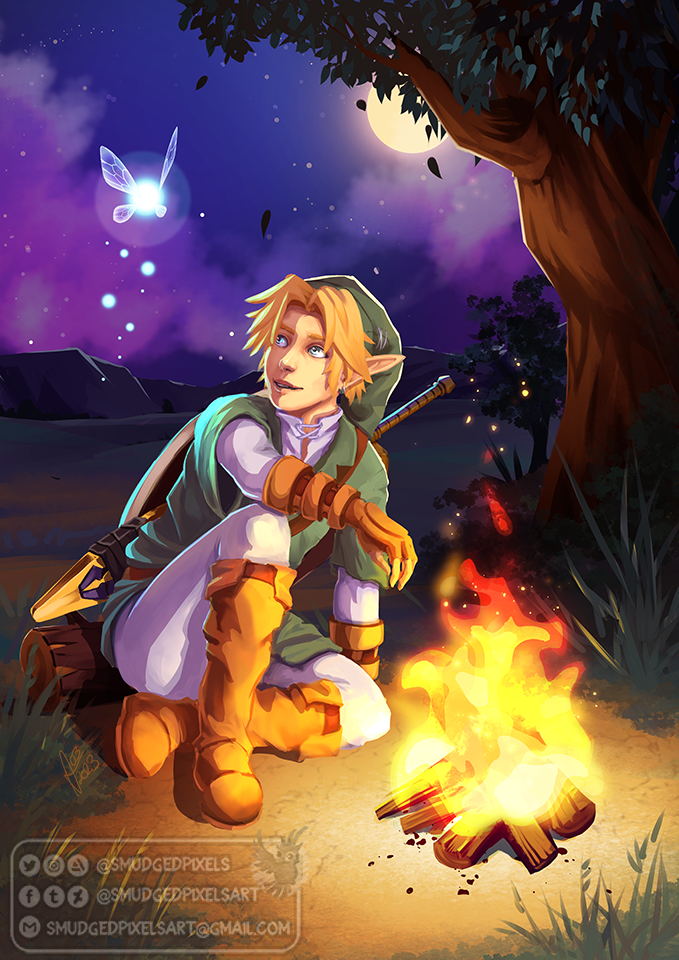 Link Zelda Ocarina of Time by MatReeves on DeviantArt