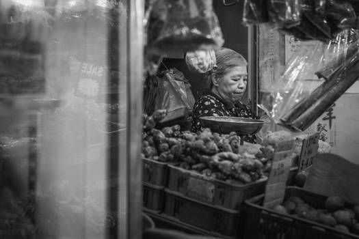 Vegetable Stall at Tekka Market