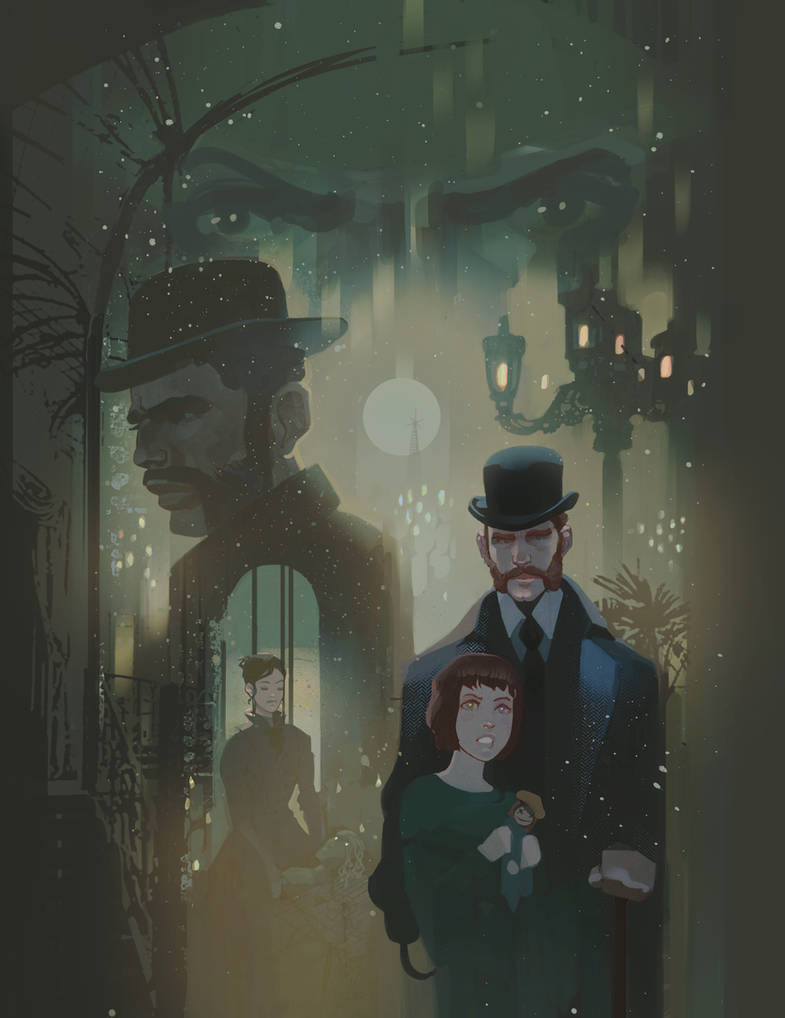 Steampunk Book cover the Wrench in the Machine by BonsartBokel on ...