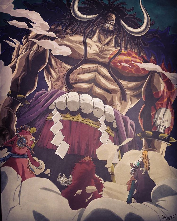 One Piece 1015 - Kaido by Melonciutus on DeviantArt