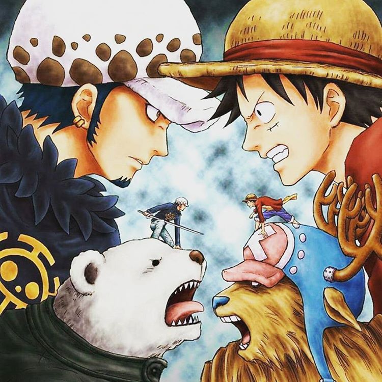 One piece 1057 - Trafalgar Law y Luffy by Jonyis1 on DeviantArt