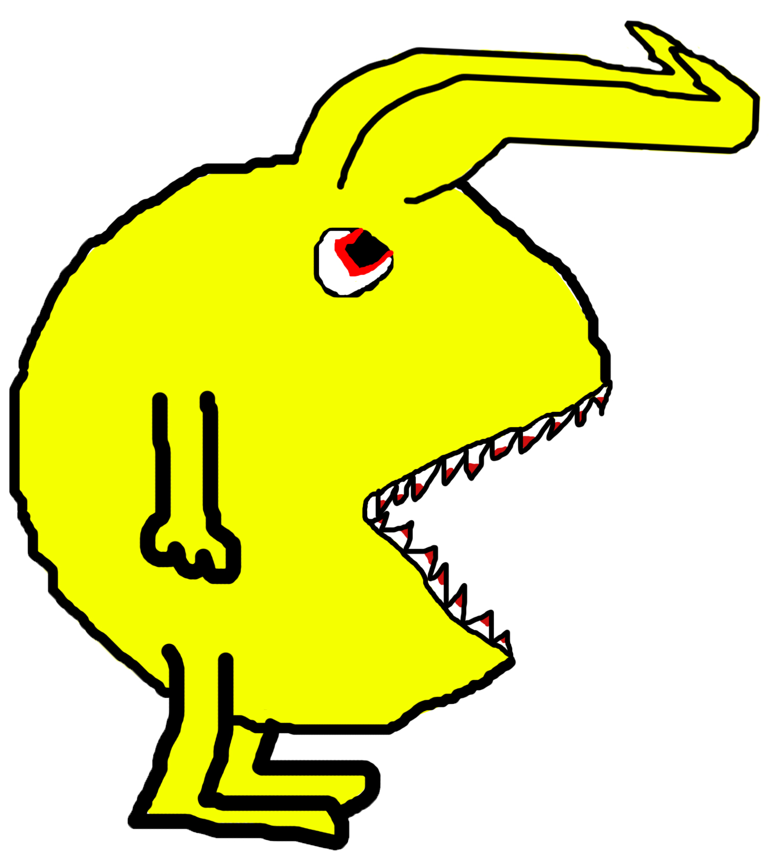 Bad Pacman Evil PacMan by beaver2cool1 on DeviantArt